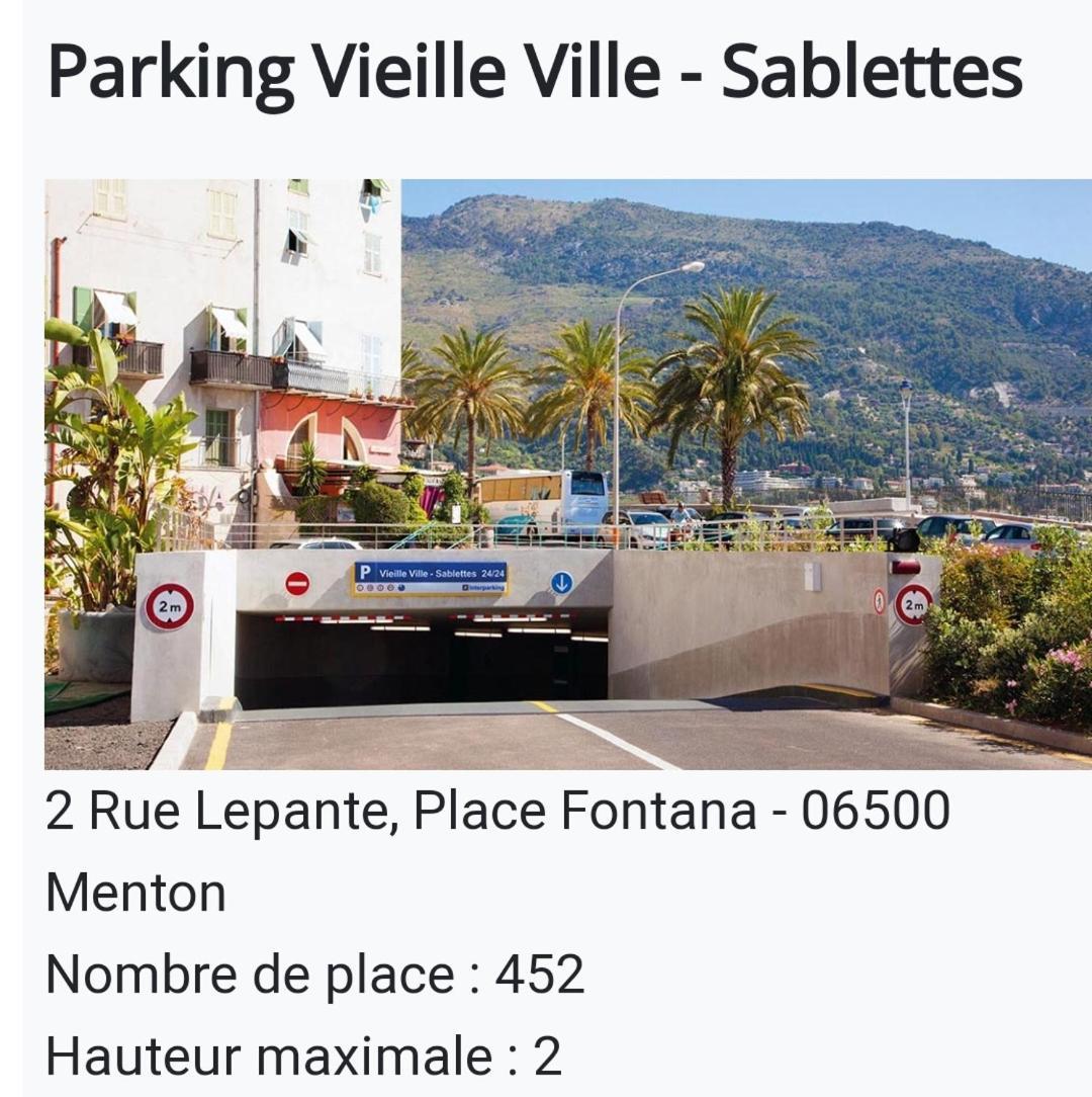 Maison De Ville Typique Mentonnaise Exterior photo